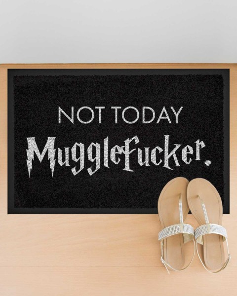 Harry Potter Fußmatte von VS" - Not today Mugglefucker