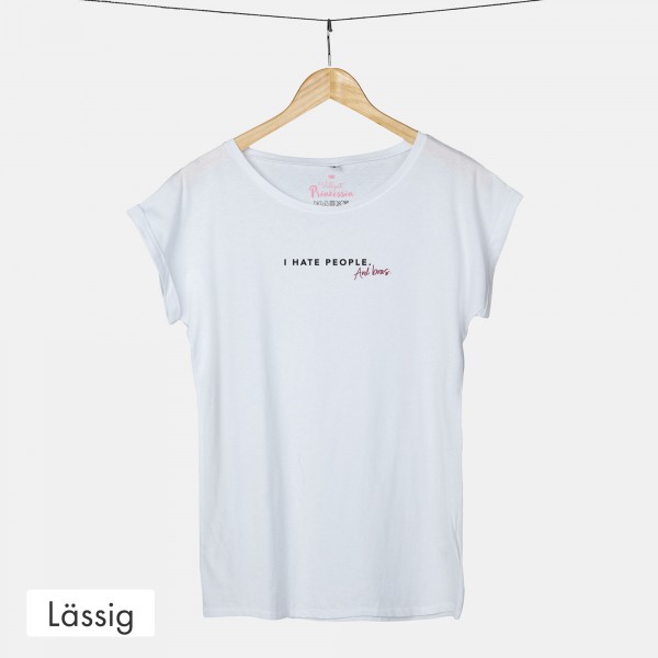 I hate people, and bras - Shirt