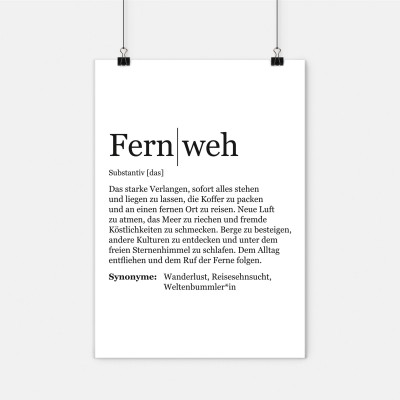 Fernweh - Poster