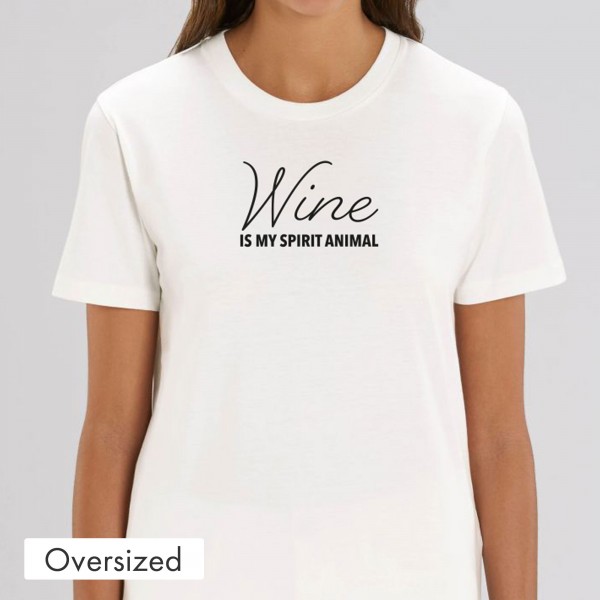 Wine is my spirit animal - T-Shirt