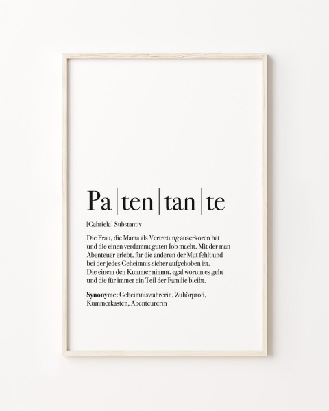 Patentante - Poster