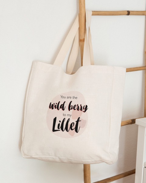 Motiv: You are the wild berry to my Lillet - VS" Stofftasche