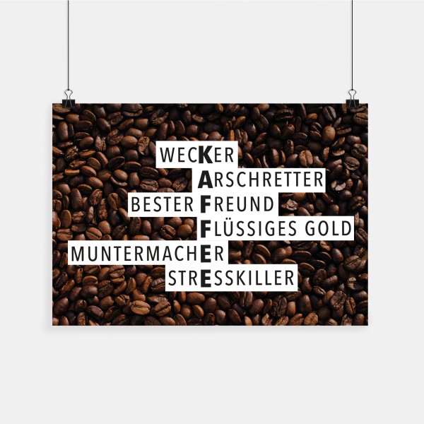 Kaffee - Poster A3