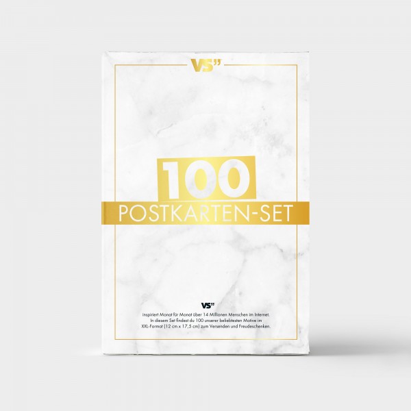 100er Postkarten-Set