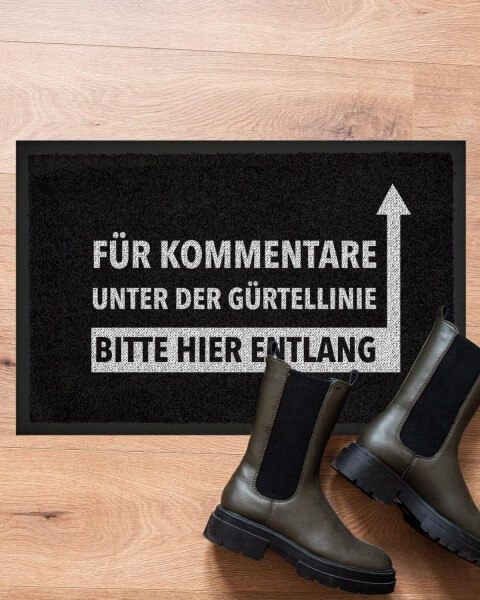 Gürtellinie - Fußmatte