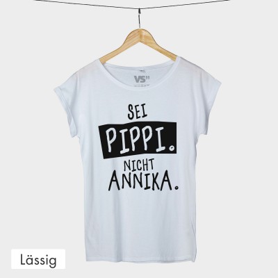 Lässiges T-Shirt - Sei Pippi